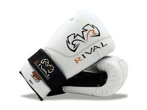 Rival Boxing RB1 Hook and Loop Ultra Bag Gloves - 12 oz - White Rival Boxing RB1 Hook and Loop Ultra Bag Gloves - 12 oz - White
