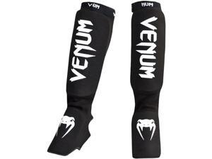 Venum Kontact Slip-On Shin and Instep Guards - Black Venum Kontact Slip-On Shin and Instep Guards - Black