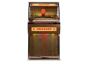 Crosley Bluetooth CD Jukebox, Oak - Rocket 80 Crosley Bluetooth CD Jukebox, Oak - Rocket 80