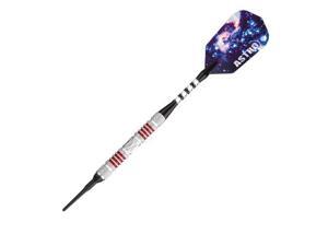 Viper Astro Tungsten Soft Tip Darts with Red Rings, 18g Viper Astro Tungsten Soft Tip Darts with Red Rings, 18g
