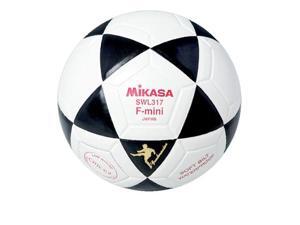 Mini Soccer Ball with Triangle Pattern by Mikasa Sports - Indoor, Black/White Mini Soccer Ball with Triangle Pattern by Mikasa Sports - Indoor, Black/White