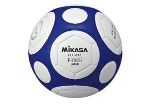 Mini Soccer Ball with Circle Pattern by Mikasa Sports - Indoor, Blue/White Mini Soccer Ball with Circle Pattern by Mikasa Sports - Indoor, Blue/White