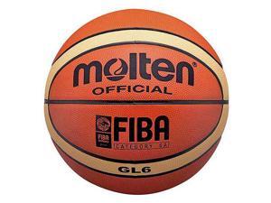 Molten GL6 Official FIBA Olympic Leather Indoor 28.5 Intermediate Basketball Molten GL6 Official FIBA Olympic Leather Indoor 28.5 Intermediate Basketball