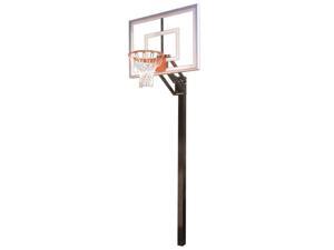 First Team Champ Turbo In-Ground Basketball Hoop with 54 Inch Glass Backboard First Team Champ Turbo In-Ground Basketball Hoop with 54 Inch Glass Backboard
