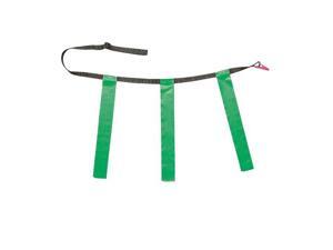 Champion Sports Triple Flag Football Belts - Green Adult XL, Set of 12 Champion Sports Triple Flag Football Belts - Green Adult XL, Set of 12