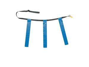 Champion Sports Triple Flag Football Belts - Royal Blue Youth - Set of 12 Champion Sports Triple Flag Football Belts - Royal Blue Youth - Set of 12