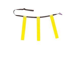 Champion Sports Triple Flag Football Belts - Yellow Youth - Set of 12 Champion Sports Triple Flag Football Belts - Yellow Youth - Set of 12