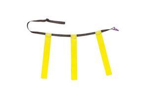 Champion Sports Triple Flag Football Belts - Yellow Adult XL, Set of 12 Champion Sports Triple Flag Football Belts - Yellow Adult XL, Set of 12