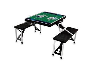 Carolina Panthers Black Folding Picnic Table Carolina Panthers Black Folding Picnic Table