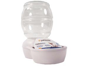 Replendish Waterer With Microban Pearl White 1 Gallon Replendish Waterer With Microban Pearl White 1 Gallon