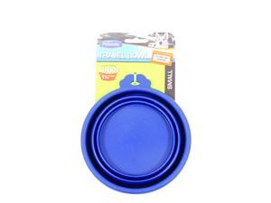 Travel Bowl For Dogs & Cats, Color: Blue, Size: Small Travel Bowl For Dogs & Cats, Color: Blue, Size: Small