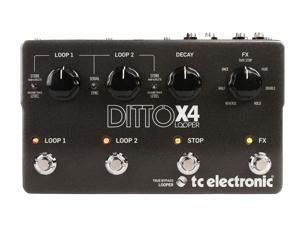 TC Electronic Ditto X4 Looper Pedal with Effects TC Electronic Ditto X4 Looper Pedal with Effects