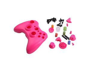 Pink Replacement Xbox 360 Controller Shell Cover + Buttons Pink Replacement Xbox 360 Controller Shell Cover + Buttons