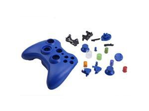 Blue Replacement Xbox 360 Controller Shell Cover + Buttons Blue Replacement Xbox 360 Controller Shell Cover + Buttons