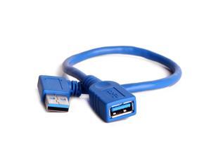 HDE SuperSpeed USB 3.0 Right Angle Male to Female Cable HDE SuperSpeed USB 3.0 Right Angle Male to Female Cable