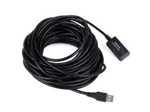 HDE 50 ft. USB 2.0 Type-A Male to Female Extension Cable with Active Repeater HDE 50 ft. USB 2.0 Type-A Male to Female Extension Cable with Active Repeater