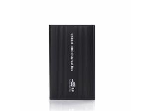 HDE Aluminum External Hard Drive Case USB 2.0 to IDE/PATA 2.5" HDD Enclosure (Black) HDE Aluminum External Hard Drive Case USB 2.0 to IDE/PATA 2.5" HDD Enclosure (Black)