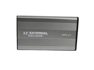 HDE SuperSpeed USB 3.0 SATA External Aluminum 2.5" Hard Drive Case - 500 GB HDD Max Capacity HDE SuperSpeed USB 3.0 SATA External Aluminum 2.5" Hard Drive Case - 500 GB HDD Max Capacity