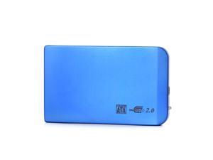 HDE High Speed USB 2.0 Sleek Aluminum 2.5" SATA External Hard Drive Disk Enclosure Case Tool Free HDD Caddy (Blue) HDE High Speed USB 2.0 Sleek Aluminum 2.5" SATA External Hard Drive Disk Enclosure Case Tool Free HDD Caddy (Blue)