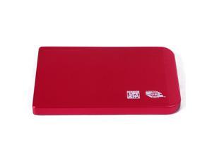 HDE Super Speed USB 3.0 Sleek Aluminum 2.5" SATA External Hard Drive Disk Enclosure Case Tool Free HDD Caddy (Red) HDE Super Speed USB 3.0 Sleek Aluminum 2.5" SATA External Hard Drive Disk Enclosure Case Tool Free HDD Caddy (Red)