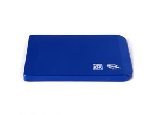 HDE Super Speed USB 3.0 Sleek Aluminum 2.5" SATA External Hard Drive Disk Enclosure Case Tool Free HDD Caddy (Blue) HDE Super Speed USB 3.0 Sleek Aluminum 2.5" SATA External Hard Drive Disk Enclosure Case Tool Free HDD Caddy (Blue)