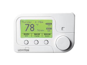 Leviton RC-1500WHZB Lumina RF Universal ZigBee Thermostat Leviton RC-1500WHZB Lumina RF Universal ZigBee Thermostat