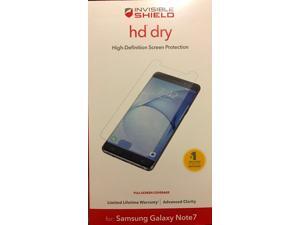 Samsung Galaxy Note 7 ZAGG Invisible Shield Screen Protector GN7HDS-F00 Samsung Galaxy Note 7 ZAGG Invisible Shield Screen Protector GN7HDS-F00