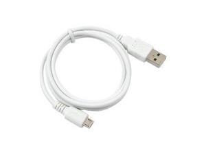 Pack 2 White USB Data Sync and Charging Cable with Micro USB - 2.0 A Male to Micro B Pack 2 White USB Data Sync and Charging Cable with Micro USB - 2.0 A Male to Micro B