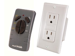Heath/Zenith WC-6020-WH Wireless Command Remote Control Receptacle Set, White Heath/Zenith WC-6020-WH Wireless Command Remote Control Receptacle Set, White