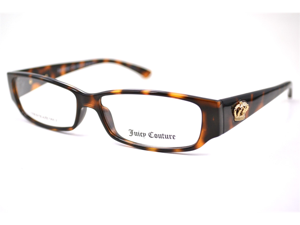 Juicy Couture Drama Queen Eyeglasses-In Color-Dark Havana-Size-53/13/135 Juicy Couture Drama Queen Eyeglasses-In Color-Dark Havana-Size-53/13/135