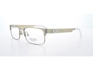 GUESS Eyeglasses GU 1731 Silver Satin 53MM GUESS Eyeglasses GU 1731 Silver Satin 53MM