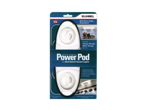 Bell & Howell Power Pod with Dual Swivel Socket Lights Bell & Howell Power Pod with Dual Swivel Socket Lights