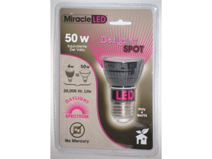 Miracle LED Designer Spot Light Bulb (50w Equivalent) Miracle LED Designer Spot Light Bulb (50w Equivalent)
