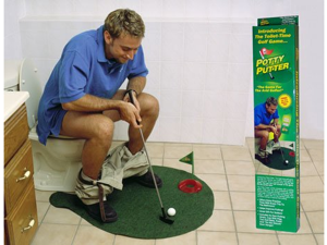 Potty Putter Putting Mat Golf Game Potty Putter Putting Mat Golf Game