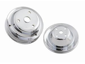 Mr. Gasket Chrome Plated Pulley Set Mr. Gasket Chrome Plated Pulley Set