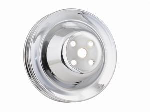 Mr. Gasket Chrome Plated Steel Water Pump Pulley Mr. Gasket Chrome Plated Steel Water Pump Pulley