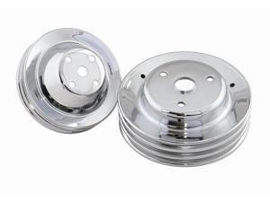 Mr. Gasket Chrome Plated Pulley Set Mr. Gasket Chrome Plated Pulley Set