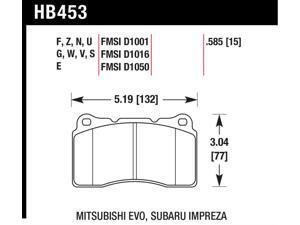 Hawk Performance HB453B.585 Disc Brake Pad Hawk Performance HB453B.585 Disc Brake Pad