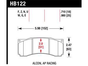 Hawk Performance HB122Z.710 Disc Brake Pad Hawk Performance HB122Z.710 Disc Brake Pad