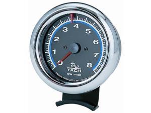 Equus 6078 Chrome Bezel Tachometer - Measures 3 3/8-Inches Equus 6078 Chrome Bezel Tachometer - Measures 3 3/8-Inches