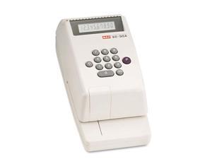 Max Electronic Checkwriter, 10-Digit, 4-3/8 x 9-1/8 x 3-3/4 Max Electronic Checkwriter, 10-Digit, 4-3/8 x 9-1/8 x 3-3/4