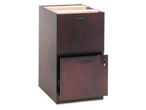 BW Veneer Series File/File Pedestal File 15-5/8w x 22d x 27-3/4h Mahogany BW Veneer Series File/File Pedestal File 15-5/8w x 22d x 27-3/4h Mahogany