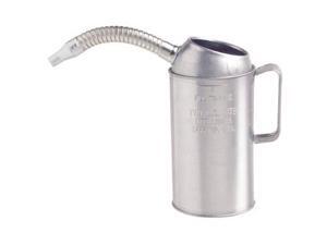 1QT GALVANIZED OIL MEASURE W/FLEX SPOU 1QT GALVANIZED OIL MEASURE W/FLEX SPOU