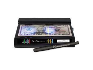 Tri Test Counterfeit Bill Detector, Uv With Pen, 7 X 4 X 2 1/2 Tri Test Counterfeit Bill Detector, Uv With Pen, 7 X 4 X 2 1/2
