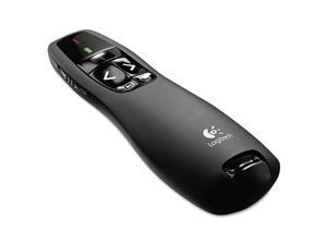 Wireless Presenter W/Laser Pointer, 50Ft Projection, Matte Black Wireless Presenter W/Laser Pointer, 50Ft Projection, Matte Black