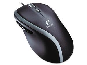M500 Corded Mouse, Three-Button/Scroll, Black/Silver M500 Corded Mouse, Three-Button/Scroll, Black/Silver