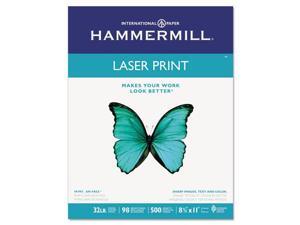 Laser Print Office Paper, 98 Brightness, 32lb, 8-1/2 x 11, White, 500 Laser Print Office Paper, 98 Brightness, 32lb, 8-1/2 x 11, White, 500
