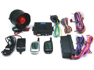 2-Way FM Car Alarm Security w/ LCD Status Display w/Remote Engine Start 2-Way FM Car Alarm Security w/ LCD Status Display w/Remote Engine Start