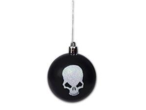 Black Creepmas Halloween Christmas Tree Ornament Decoration White Skull Black Creepmas Halloween Christmas Tree Ornament Decoration White Skull