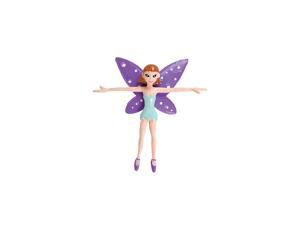 New 4" Purple Bendable Fairy Pixie Toy Figure Decoration New 4" Purple Bendable Fairy Pixie Toy Figure Decoration